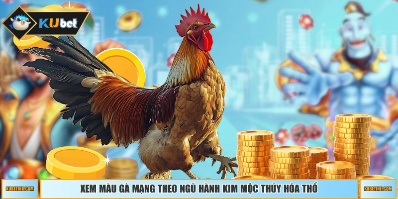 Xem màu gà mạng theo ngũ hành Kim Mộc Thủy Hỏa Thổ